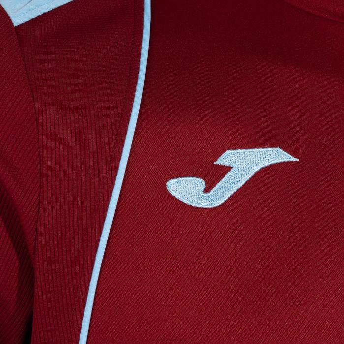 hr Joma majica kratkih rukava prvenstvo vii bordo nebesko plava 6FVN1085 muškarci