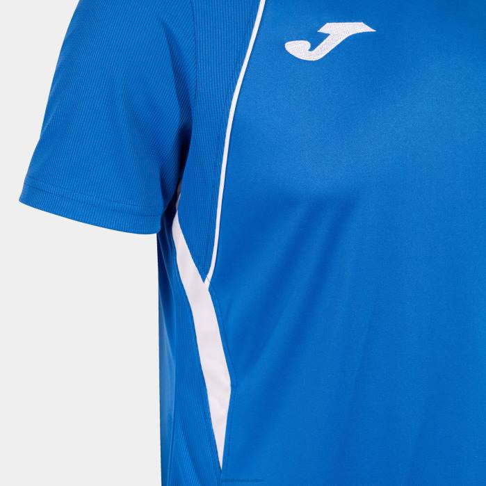 hr Joma majica kratkih rukava prvenstvo vii kraljevsko plava bijela 6FVN597 muškarci