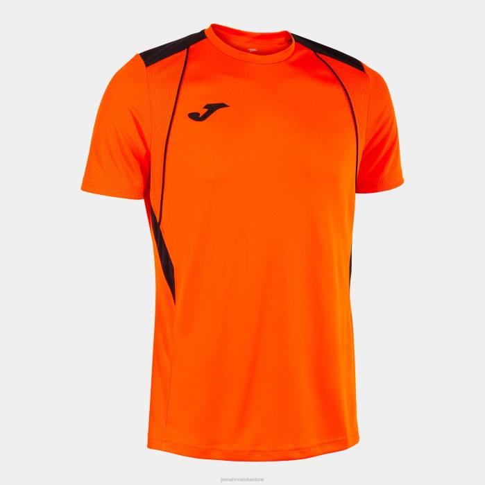 hr Joma majica kratkih rukava prvenstvo vii narančasta crna 6FVN413 muškarci