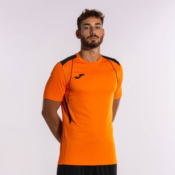 hr Joma majica kratkih rukava prvenstvo vii narančasta crna 6FVN413 muškarci