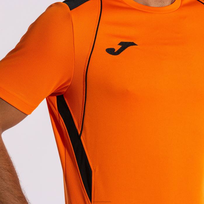hr Joma majica kratkih rukava prvenstvo vii narančasta crna 6FVN413 muškarci