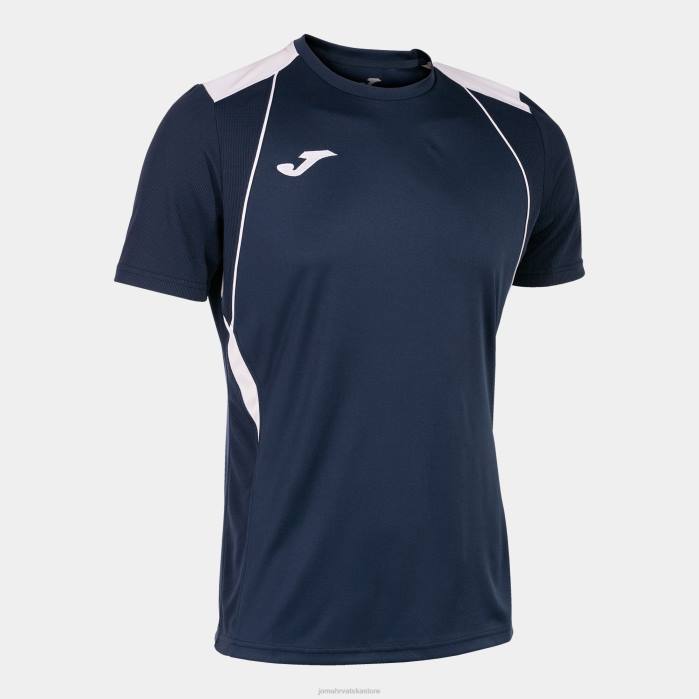 hr Joma majica kratkih rukava prvenstvo vii tamnoplava bijela 6FVN240 muškarci