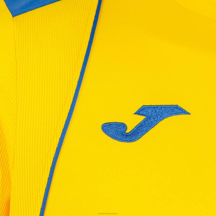 hr Joma majica kratkih rukava prvenstvo vii žuta kraljevsko plava 6FVN1124 muškarci