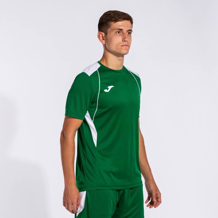 hr Joma majica kratkih rukava prvenstvo vii zeleno bijela 6FVN412 muškarci