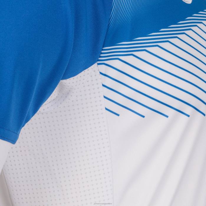 hr Joma majica kratkih rukava supernova ii bijela kraljevsko plava 6FVN2878 muškarci