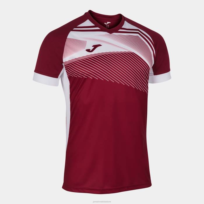 hr Joma majica kratkih rukava supernova ii bordo bijela 6FVN1215 muškarci
