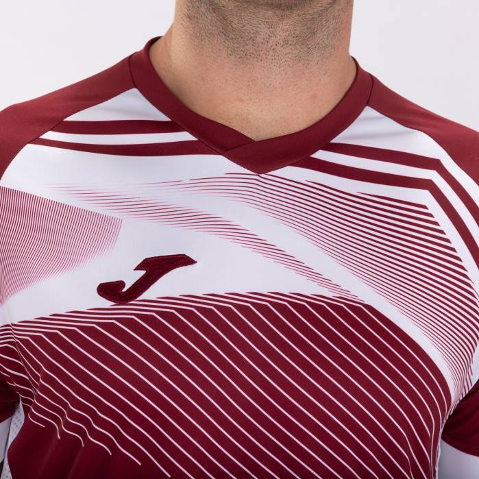 hr Joma majica kratkih rukava supernova ii bordo bijela 6FVN1215 muškarci