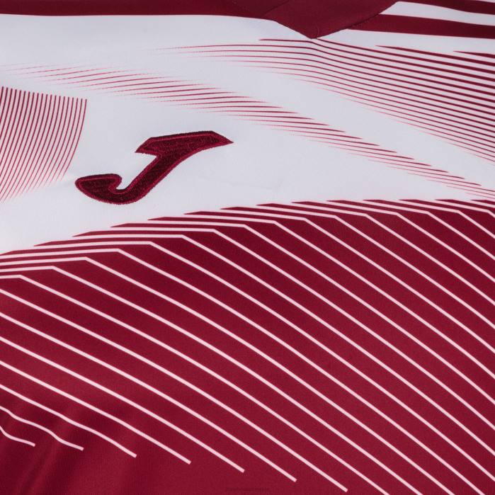 hr Joma majica kratkih rukava supernova ii bordo bijela 6FVN1215 muškarci
