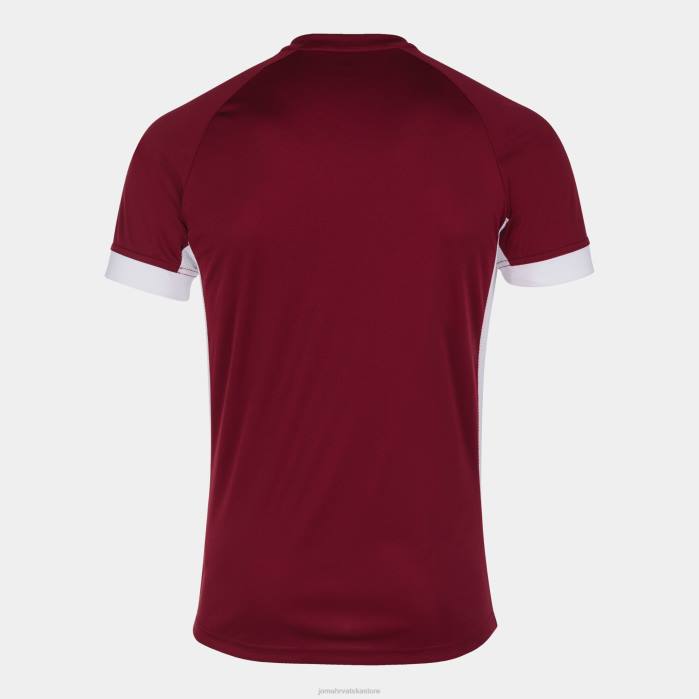 hr Joma majica kratkih rukava supernova ii bordo bijela 6FVN1215 muškarci