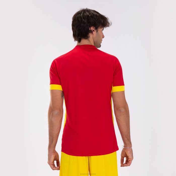hr Joma majica kratkih rukava supernova ii crveno žuto 6FVN3162 muškarci