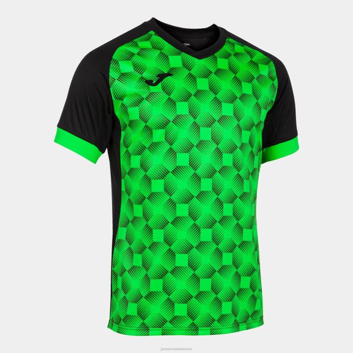 hr Joma majica kratkih rukava supernova iii crna fluorescentno zelena 6FVN4561 muškarci
