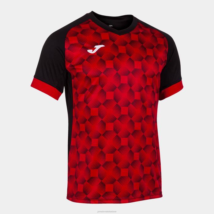 hr Joma majica kratkih rukava supernova iii crno crvena 6FVN117 muškarci