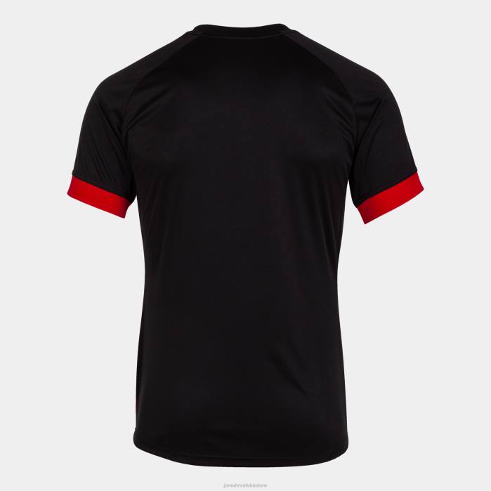hr Joma majica kratkih rukava supernova iii crno crvena 6FVN117 muškarci