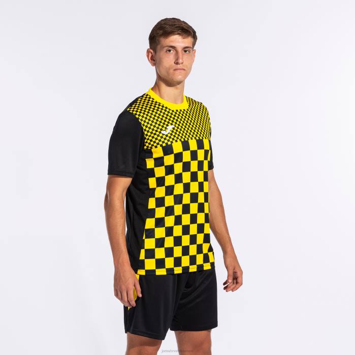 hr Joma majica kratkih rukava zastava iii crno žuta 6FVN408 muškarci
