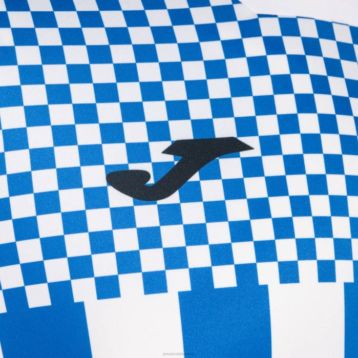 hr Joma majica kratkih rukava zastava iii kraljevsko plava bijela 6FVN241 muškarci