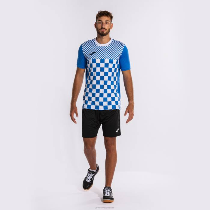 hr Joma majica kratkih rukava zastava iii kraljevsko plava bijela 6FVN241 muškarci
