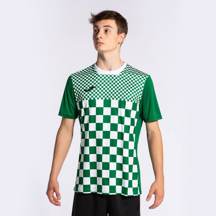 hr Joma majica kratkih rukava zastava iii zeleno bijela 6FVN396 muškarci
