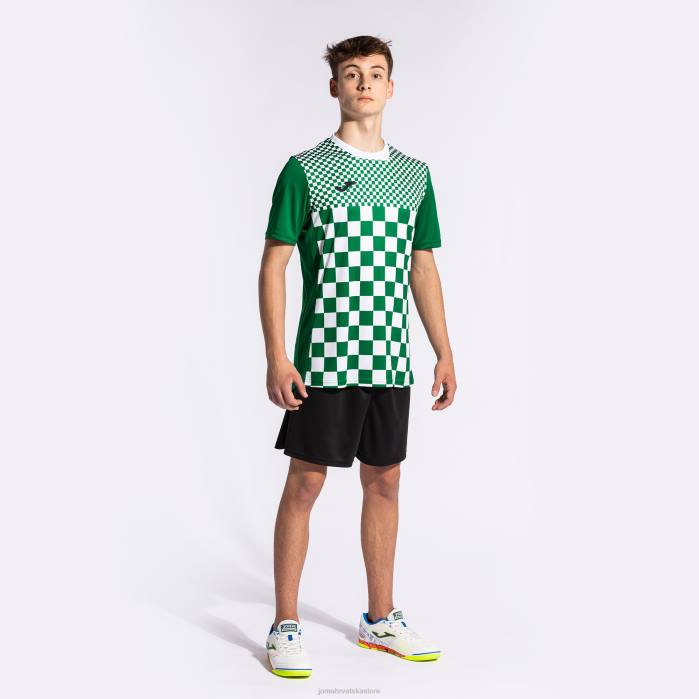 hr Joma majica kratkih rukava zastava iii zeleno bijela 6FVN396 muškarci