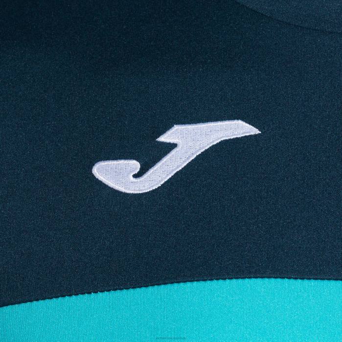 hr Joma pobjednička majica kratkih rukava fluorescentno tirkizno tamnoplava 6FVN1141 muškarci