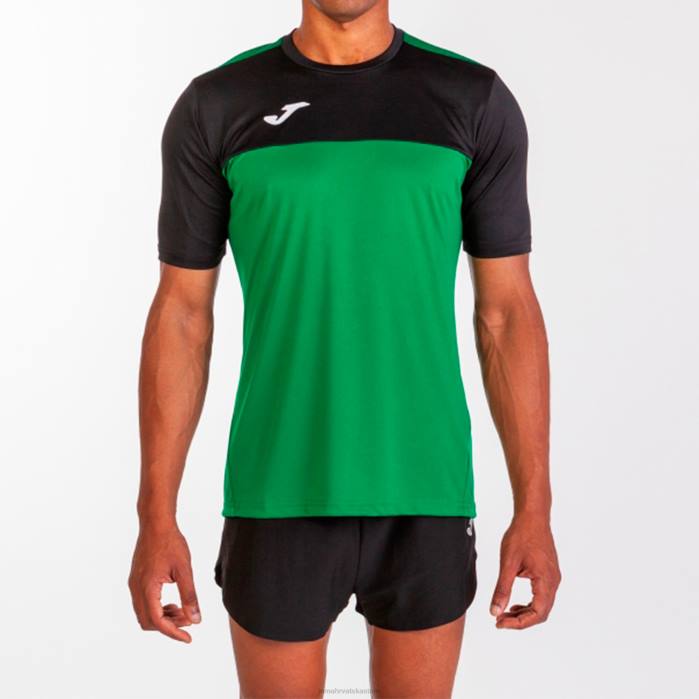hr Joma pobjednička majica kratkih rukava zeleno crno 6FVN4209 muškarci