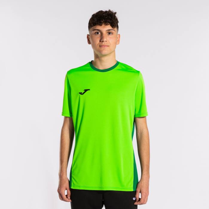 hr Joma pobjednik majice kratkih rukava ii fluorescentno zelena 6FVN4499 muškarci