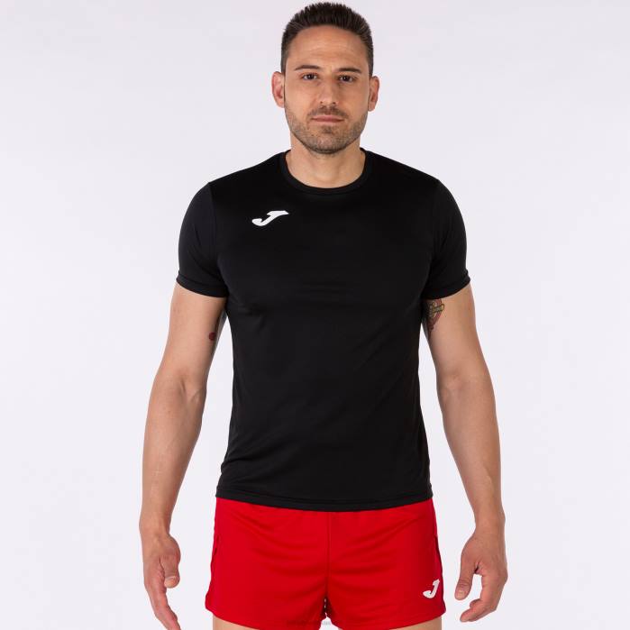 hr Joma rekord košulje kratkih rukava ii crno 6FVN14 muškarci