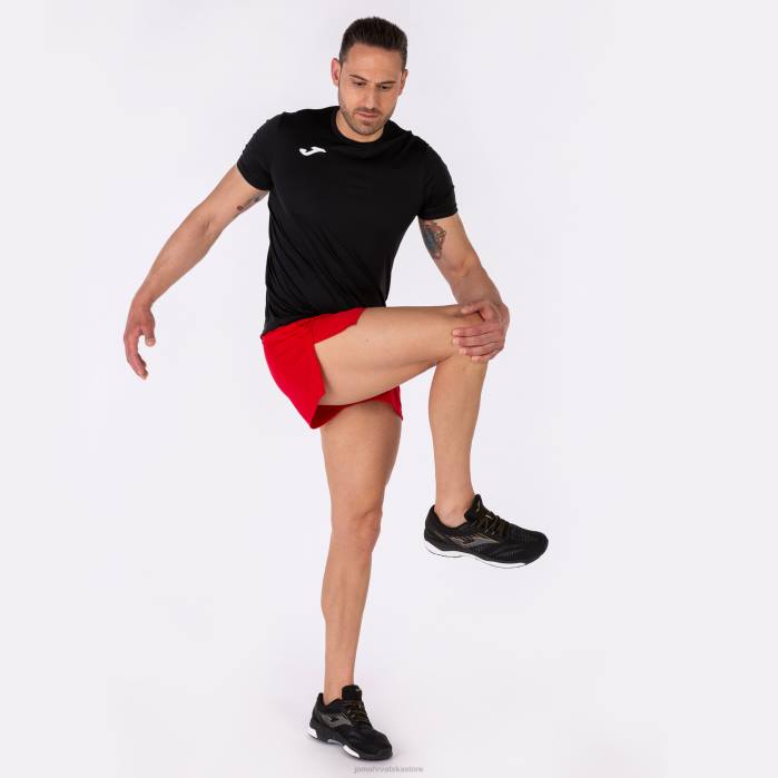 hr Joma rekord košulje kratkih rukava ii crno 6FVN14 muškarci