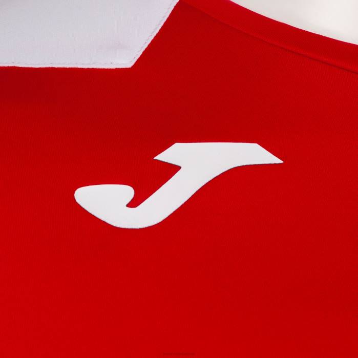 hr Joma rekord košulje kratkih rukava ii crveno bijelo 6FVN3554 muškarci