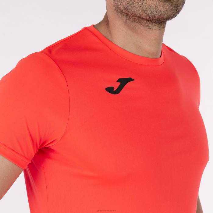 hr Joma rekord košulje kratkih rukava ii fluorescentni koralj 6FVN4259 muškarci