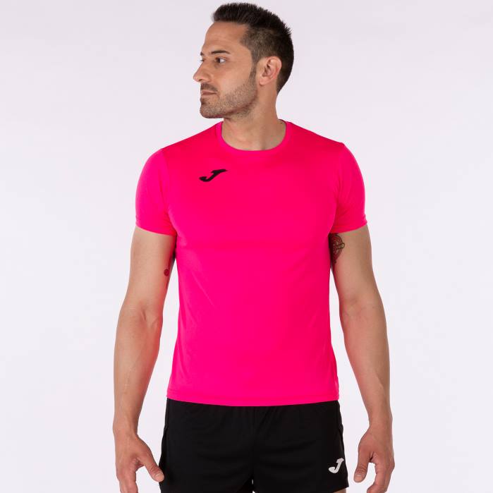 hr Joma rekord košulje kratkih rukava ii fluorescentno ružičasta 6FVN30 muškarci