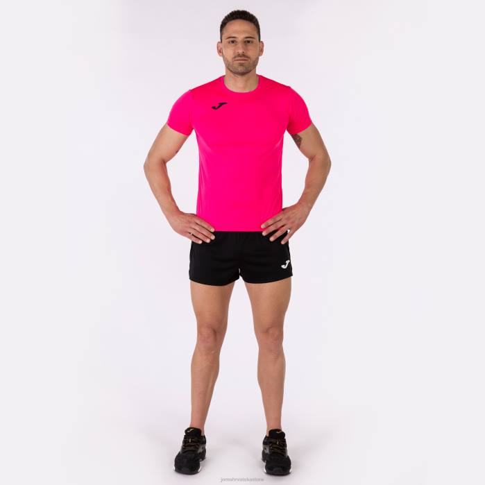 hr Joma rekord košulje kratkih rukava ii fluorescentno ružičasta 6FVN30 muškarci