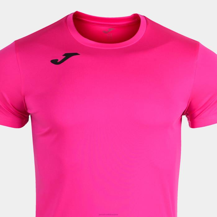 hr Joma rekord košulje kratkih rukava ii fluorescentno ružičasta 6FVN30 muškarci