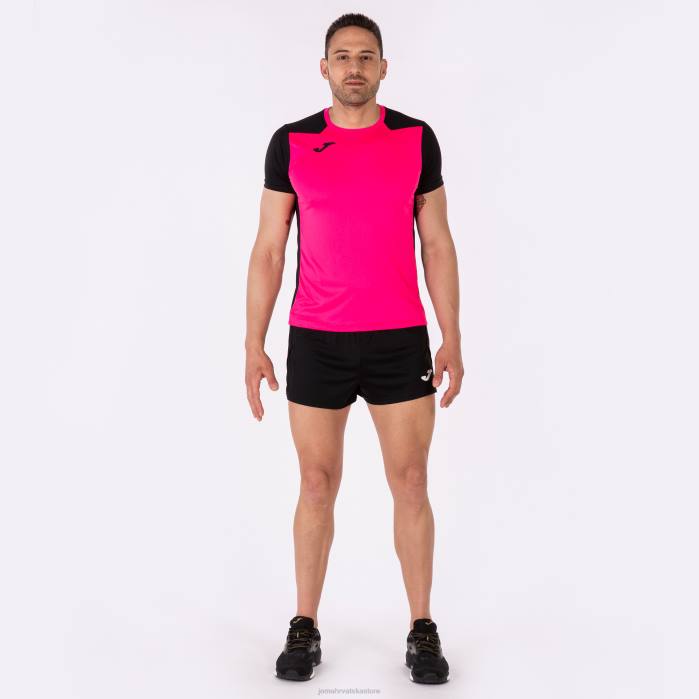 hr Joma rekord košulje kratkih rukava ii fluorescentno ružičasto crna 6FVN4500 muškarci