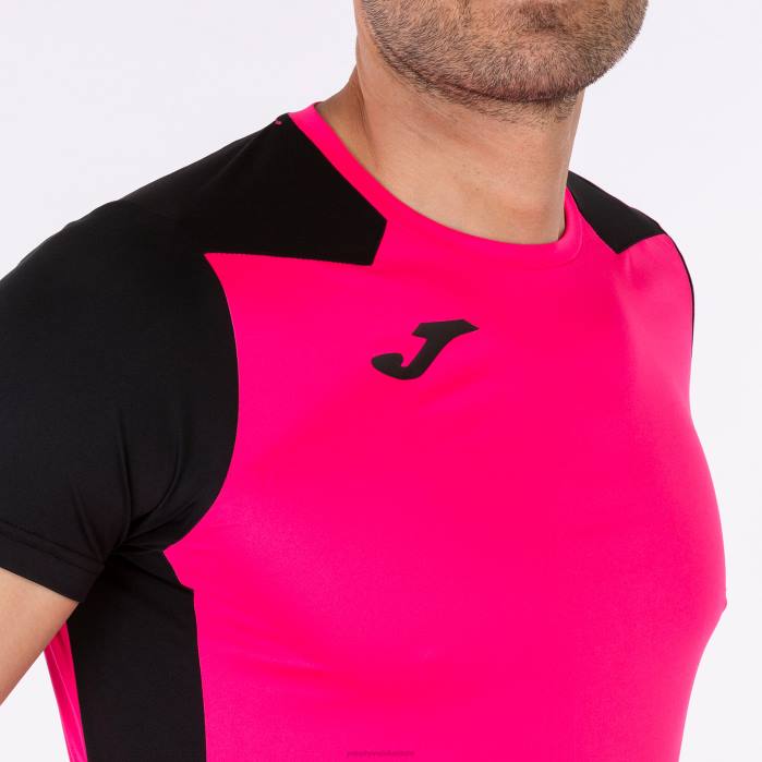 hr Joma rekord košulje kratkih rukava ii fluorescentno ružičasto crna 6FVN4500 muškarci