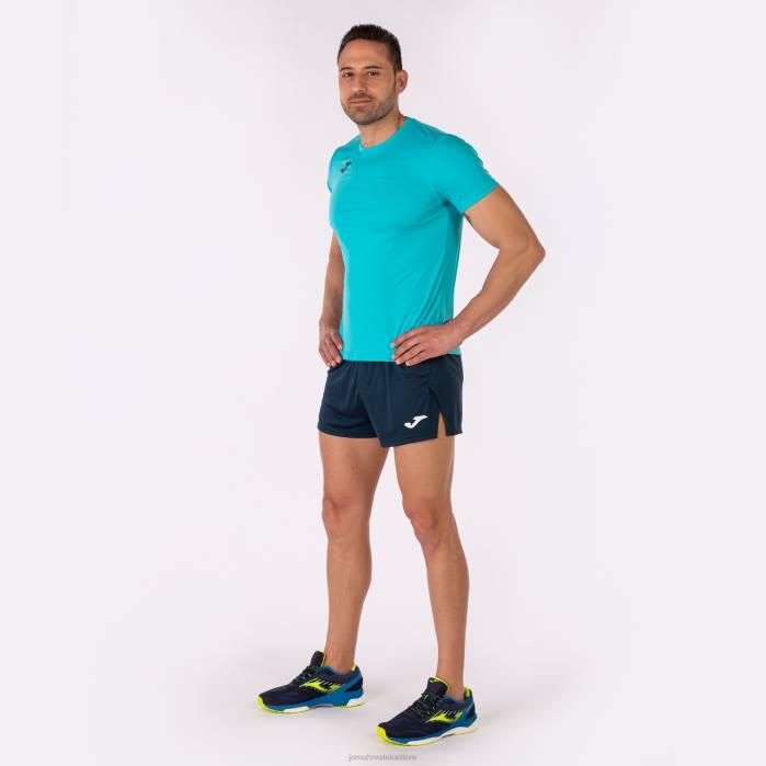 hr Joma rekord košulje kratkih rukava ii fluorescentno tirkizno 6FVN21 muškarci