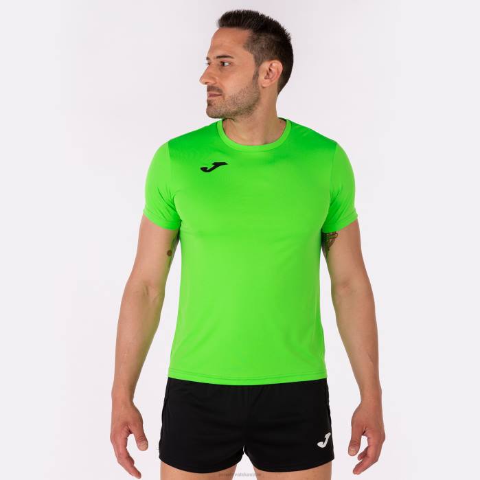 hr Joma rekord košulje kratkih rukava ii fluorescentno zelena 6FVN28 muškarci