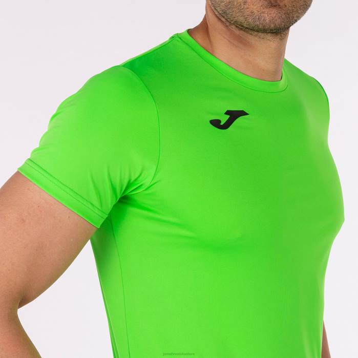 hr Joma rekord košulje kratkih rukava ii fluorescentno zelena 6FVN28 muškarci