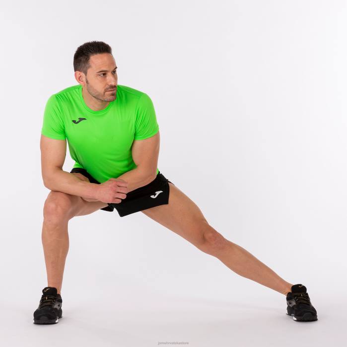 hr Joma rekord košulje kratkih rukava ii fluorescentno zelena 6FVN28 muškarci