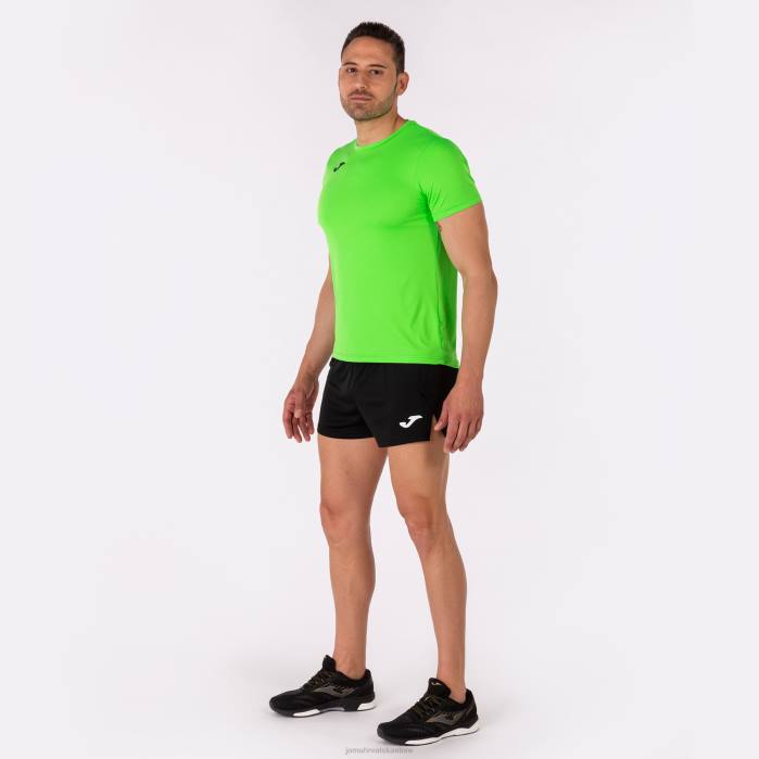 hr Joma rekord košulje kratkih rukava ii fluorescentno zelena 6FVN28 muškarci