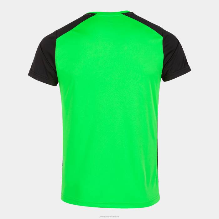 hr Joma rekord košulje kratkih rukava ii fluorescentno zelena crna 6FVN3049 muškarci