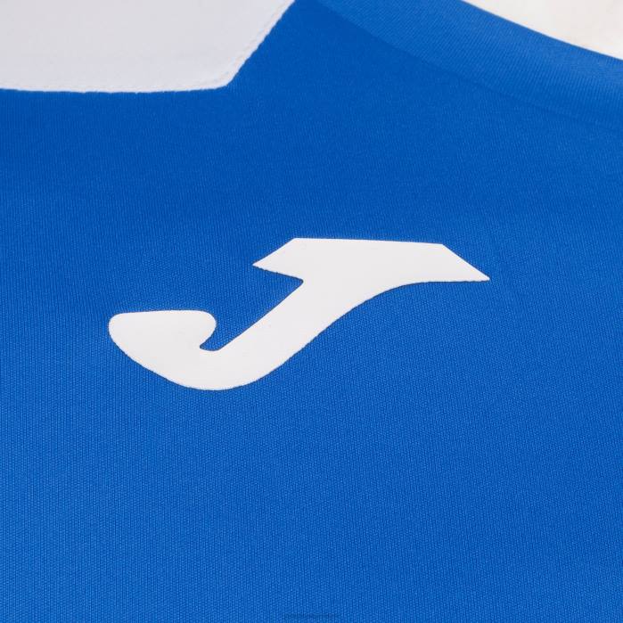 hr Joma rekord košulje kratkih rukava ii kraljevsko plava bijela 6FVN4308 muškarci