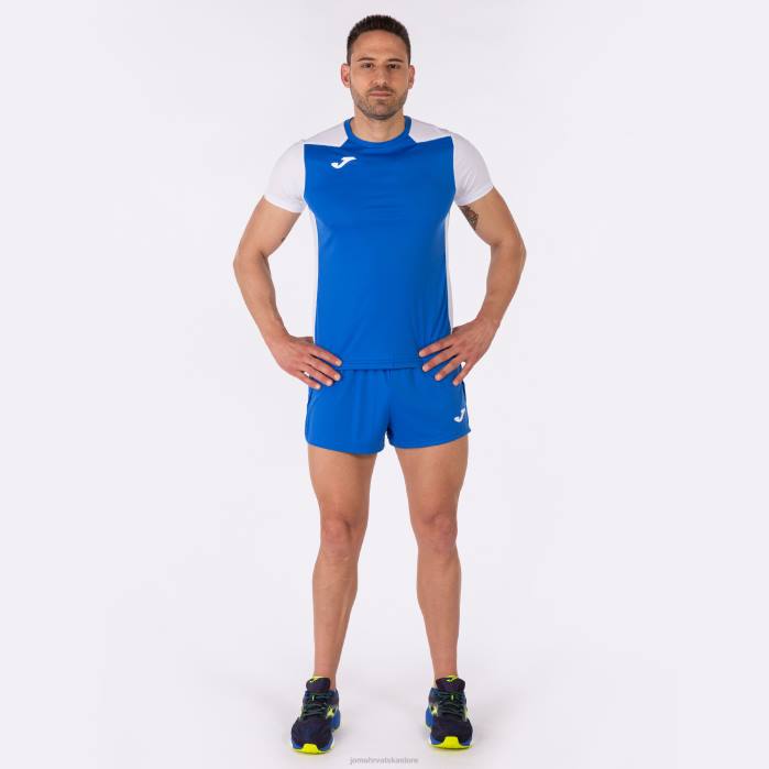 hr Joma rekord košulje kratkih rukava ii kraljevsko plava bijela 6FVN4308 muškarci