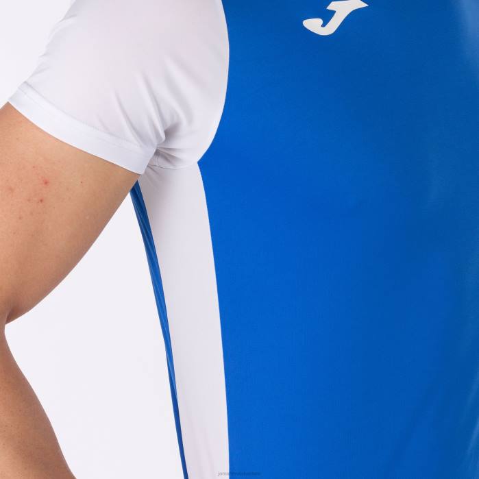 hr Joma rekord košulje kratkih rukava ii kraljevsko plava bijela 6FVN4308 muškarci