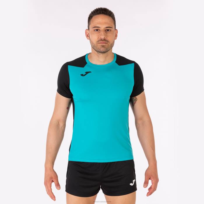 hr Joma rekord košulje kratkih rukava ii tirkizno crna 6FVN3346 muškarci