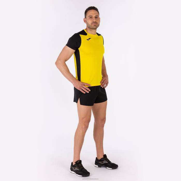 hr Joma rekord košulje kratkih rukava ii žuto crna 6FVN820 muškarci