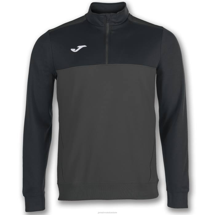 hr Joma pobjednik trenirke tamno siva crna 6FVN4439 muškarci