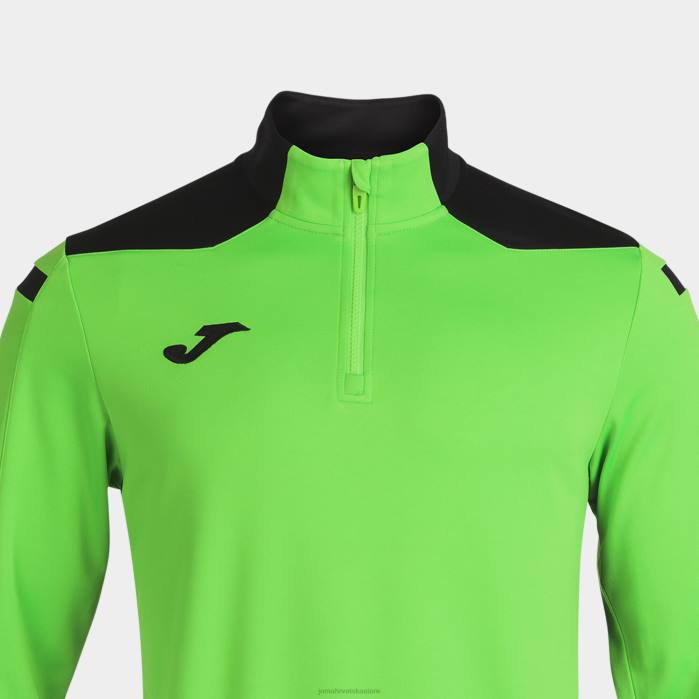 hr Joma prvenstvo u majicama vi fluorescentno zelena crna 6FVN1219 muškarci