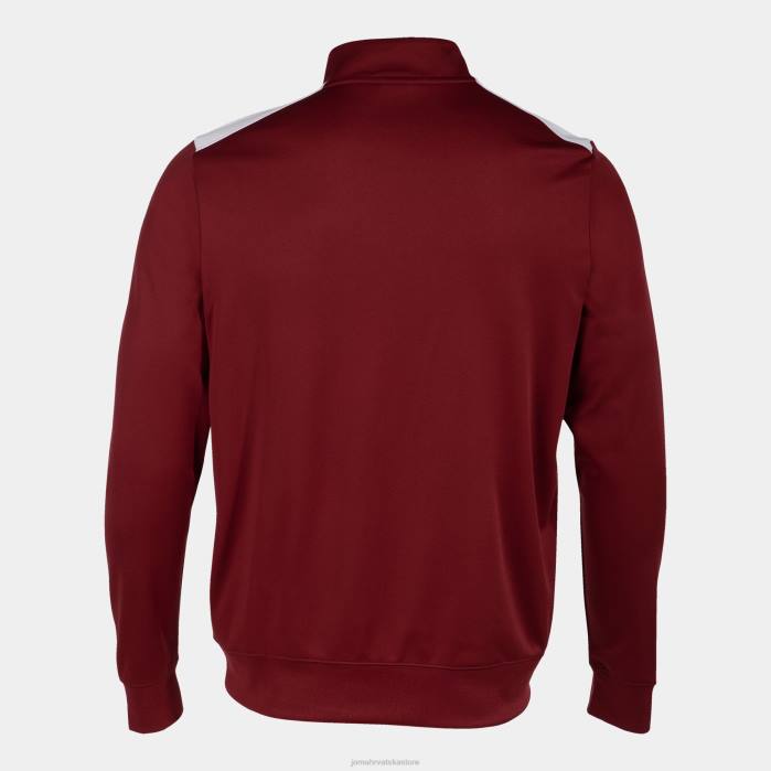 hr Joma prvenstvo u majicama vii bordo bijela 6FVN385 muškarci