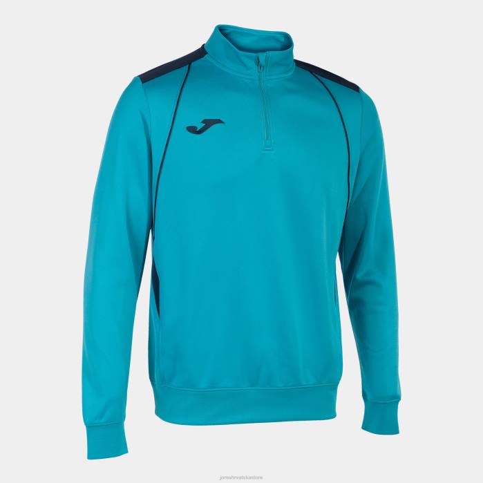 hr Joma prvenstvo u majicama vii fluorescentno tirkizno tamnoplava 6FVN399 muškarci