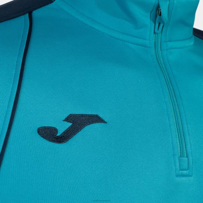 hr Joma prvenstvo u majicama vii fluorescentno tirkizno tamnoplava 6FVN399 muškarci